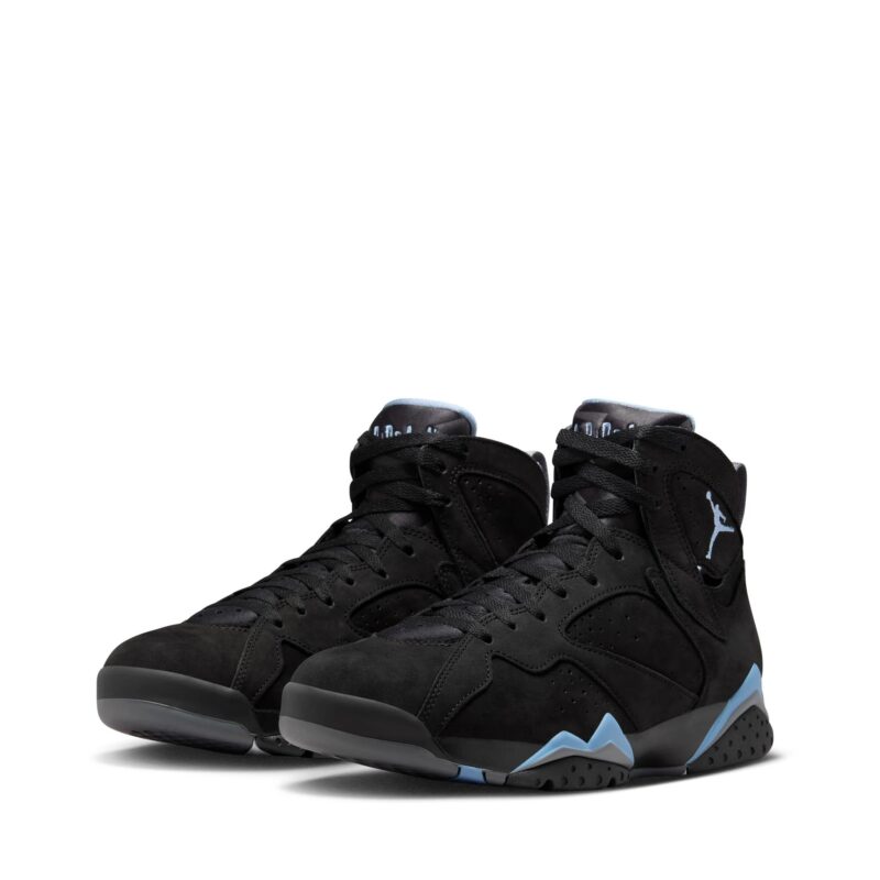 Mens Jordan 7 Retro Black/Chambray-Lt Graphite (Cu9307 004)