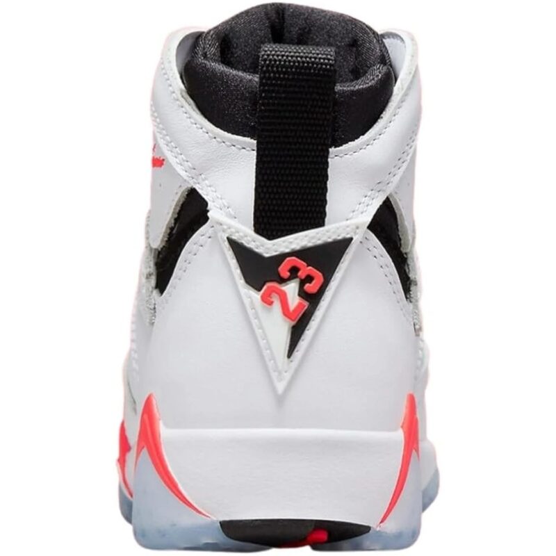 Mens Jordan 7 Retro White Infrared White/Crimson-Black (Cu9307 160)