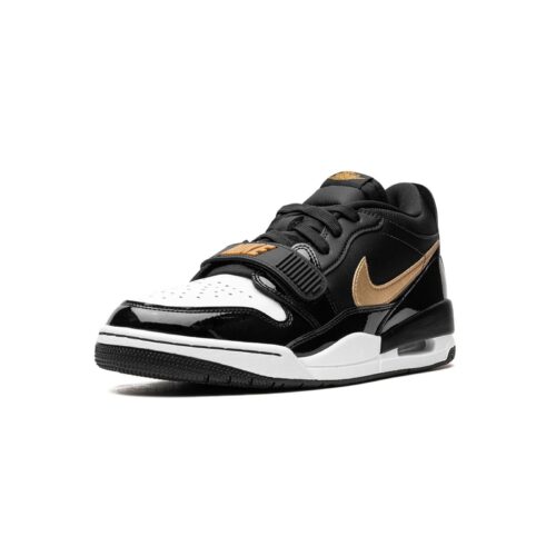 Mens Jordan Legacy 312 Low Black/Metallic Gold-White (Cd7069 071)