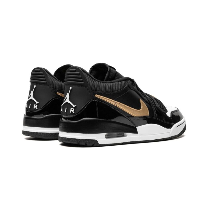 Mens Jordan Legacy 312 Low Black/Metallic Gold-White (Cd7069 071)