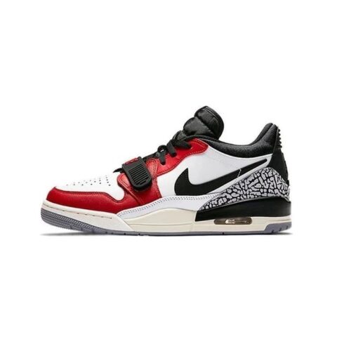 Mens Jordan Legacy 312 Low Summit White/Black-Varsity Red (Cd7069 106)