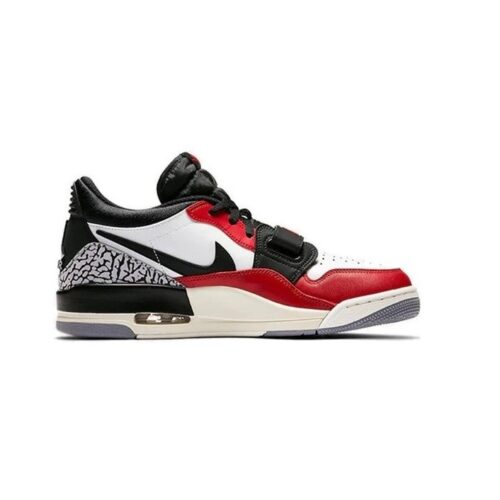 Mens Jordan Legacy 312 Low Summit White/Black-Varsity Red (Cd7069 106)