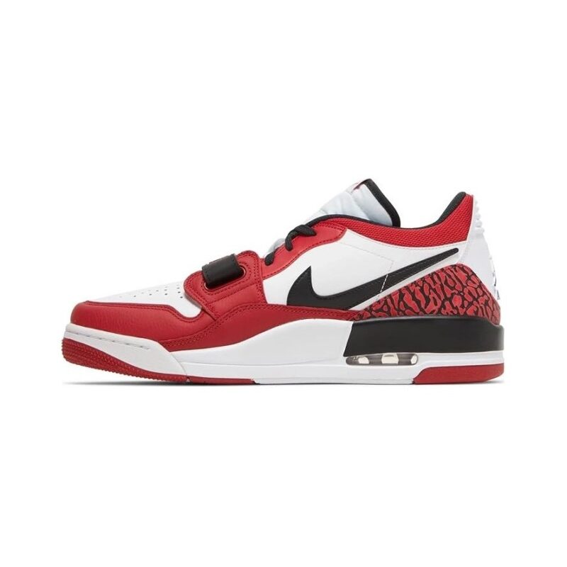 Mens Jordan Legacy 312 Low White/Black-Gym Red (Cd7069 116)