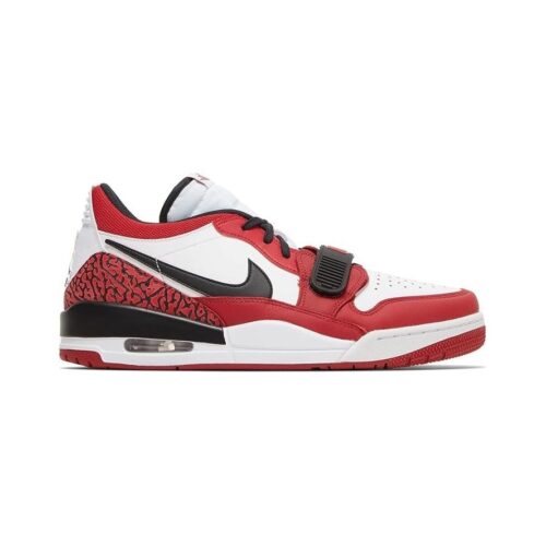 Mens Jordan Legacy 312 Low White/Black-Gym Red (Cd7069 116)