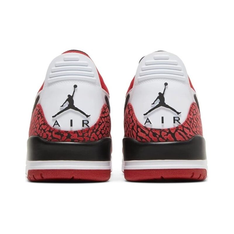 Mens Jordan Legacy 312 Low White/Black-Gym Red (Cd7069 116)