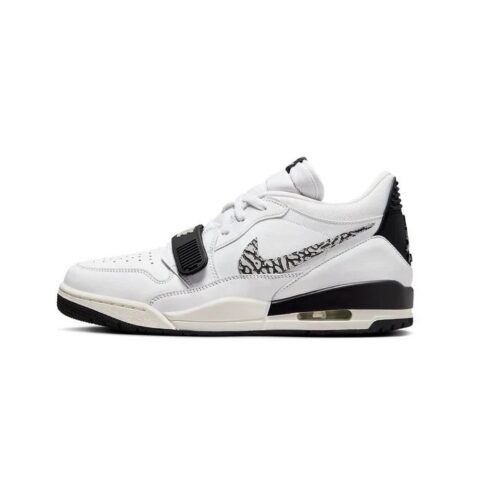 Mens Jordan Legacy 312 Low White/Wolf Grey-Black-Sail (Cd7069 110)