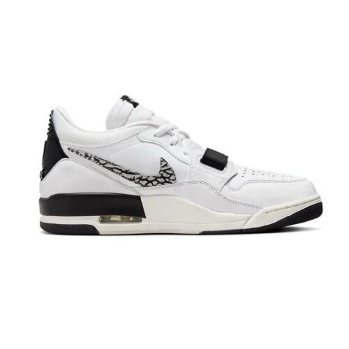 Mens Jordan Legacy 312 Low White/Wolf Grey-Black-Sail (Cd7069 110)