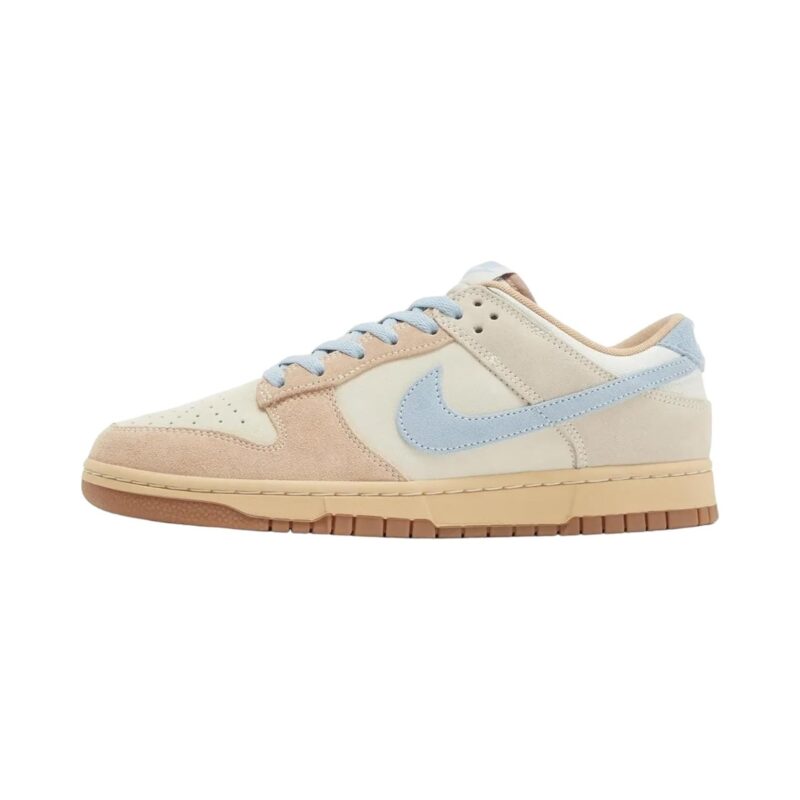 Mens Nike Dunk Low Coconut Milk/Lt Armory Blue (Hf0106 100)