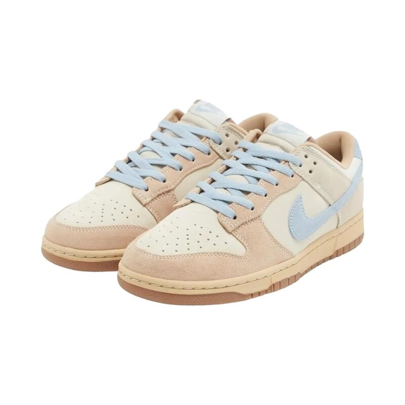 Mens Nike Dunk Low Coconut Milk/Lt Armory Blue (Hf0106 100)