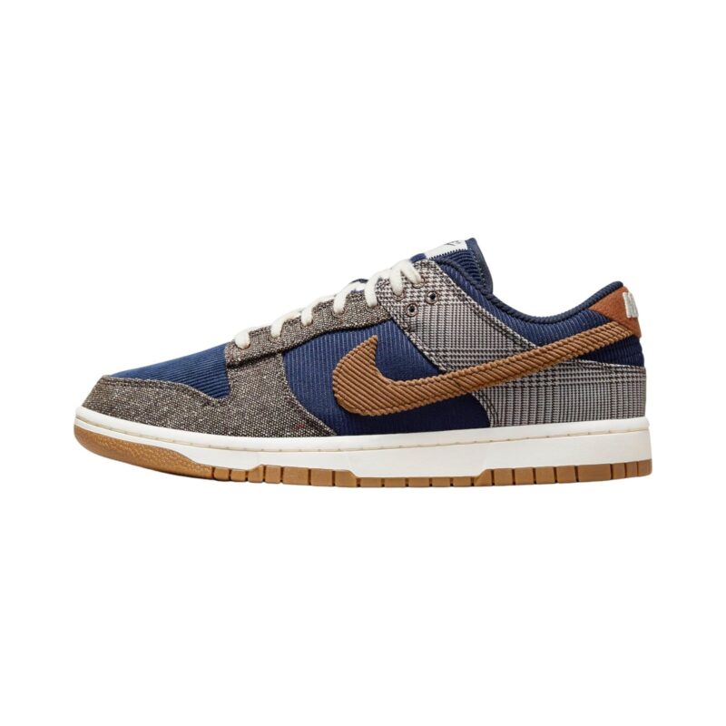 Mens Nike Dunk Low Prm Midnight Navy/Ale Brown (Fq8746 410)