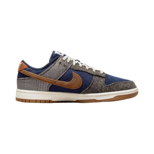 Mens Nike Dunk Low Prm Midnight Navy/Ale Brown (Fq8746 410)