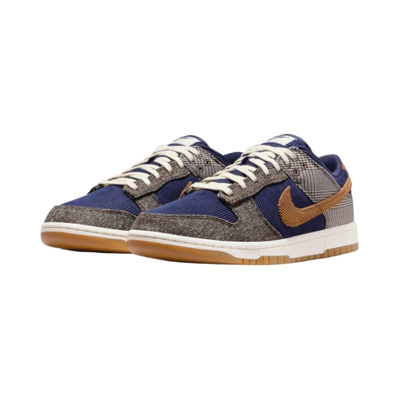 Mens Nike Dunk Low Prm Midnight Navy/Ale Brown (Fq8746 410)