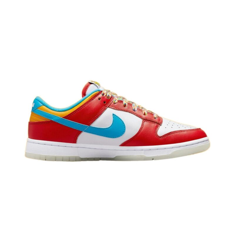 Mens Nike Dunk Low Qs Fruity Pebbles Habanero Rd/Laser Blue-Wht (Dh8009 600)