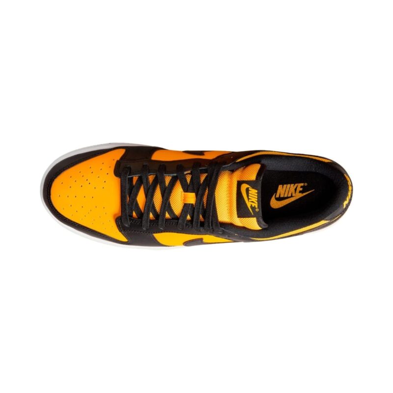 Mens Nike Dunk Low Retro Black/University Gold-White (Fz4618 001)