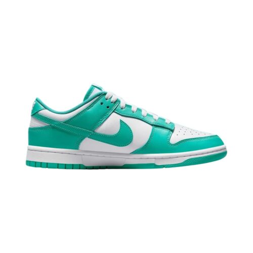 Mens Nike Dunk Low Retro Bttys White/Clear Jade-White (Dv0833 101)