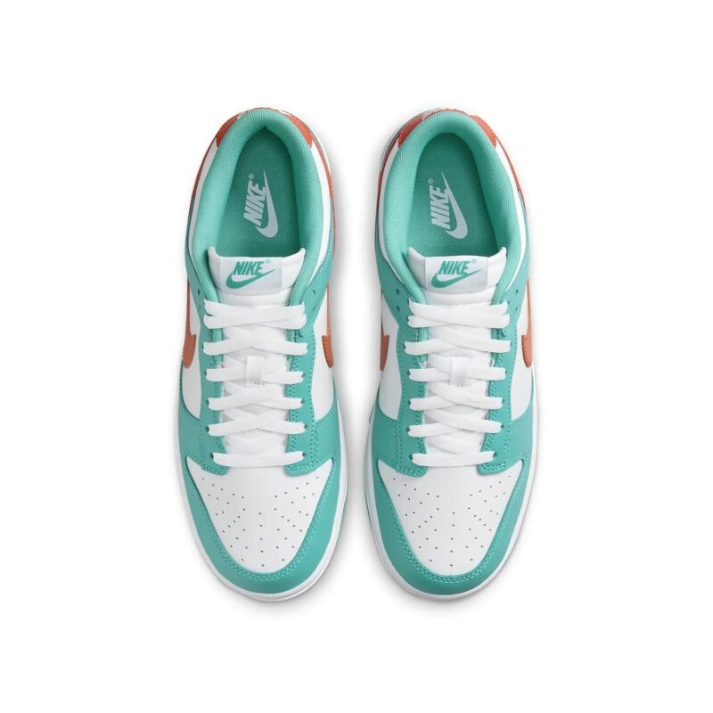 Mens Nike Dunk Low Retro Miami Wht/Cosmic Clay-Dusty Cactus (Dv0833 102)