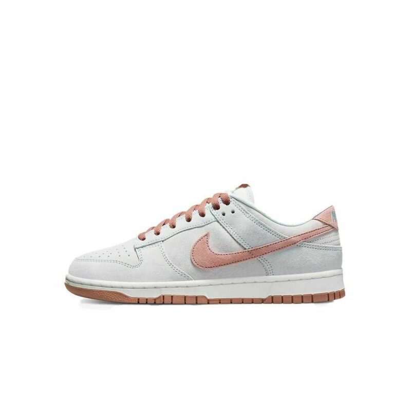 Mens Nike Dunk Low Retro Prm Phantom/Fossil Rose-Aura (Dh7577 001)