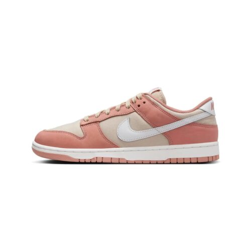 Mens Nike Dunk Low Retro Prm Red Stardust/Summit White (Fb8895 601)