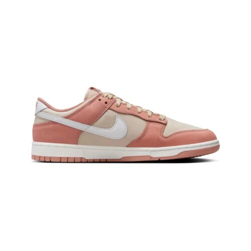 Mens Nike Dunk Low Retro Prm Red Stardust/Summit White (Fb8895 601)