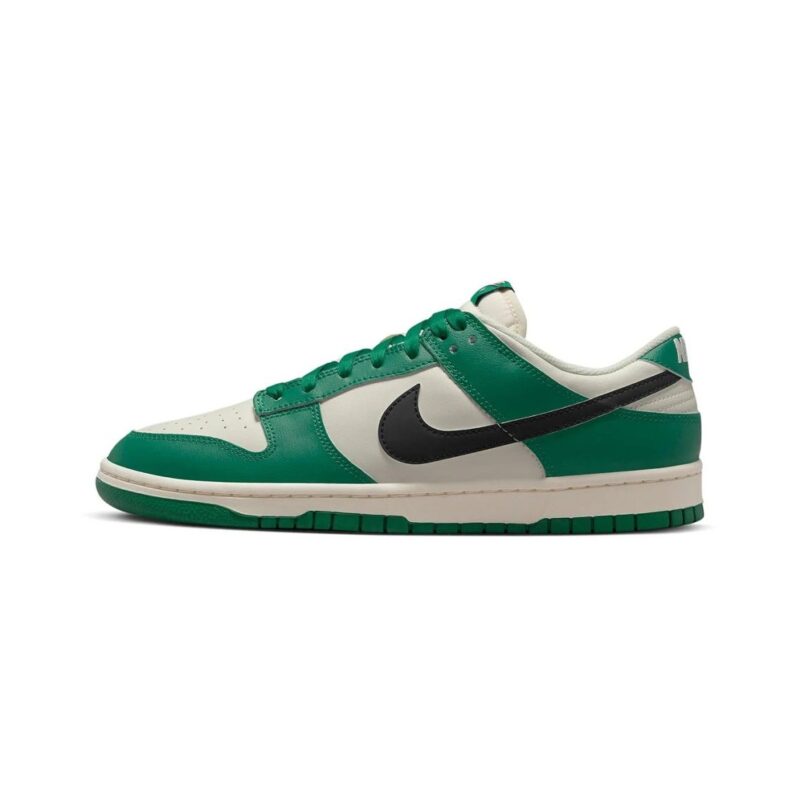 Mens Nike Dunk Low Retro Se Pale Ivory/Black-Malachite (Dr9654 100)