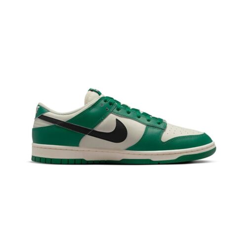 Mens Nike Dunk Low Retro Se Pale Ivory/Black-Malachite (Dr9654 100)