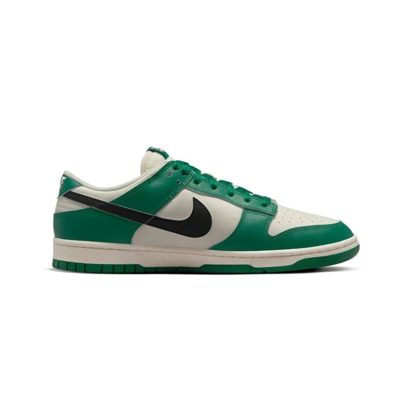 Mens Nike Dunk Low Retro Se Pale Ivory/Black-Malachite (Dr9654 100)