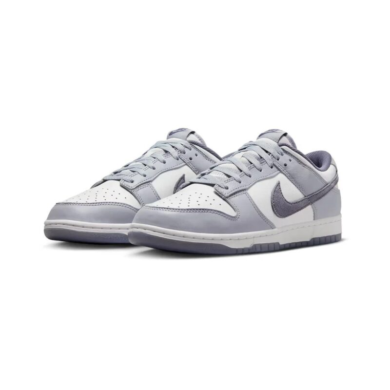 Mens Nike Dunk Low Retro Se White/Light Carbon (Fj4188 100)