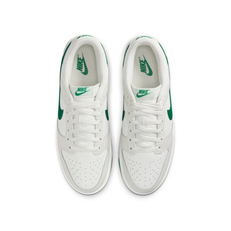 Mens Nike Dunk Low Retro Summit White/Malachite (Dv0831 107)