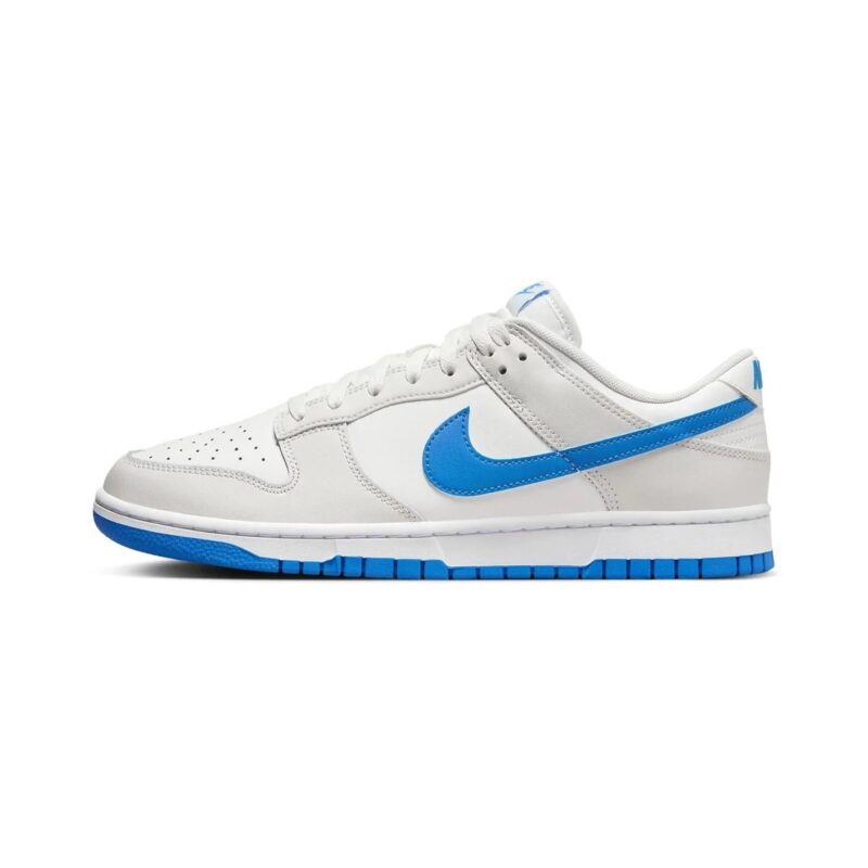 Mens Nike Dunk Low Retro Summit White/Photo Blue (Dv0831 108)