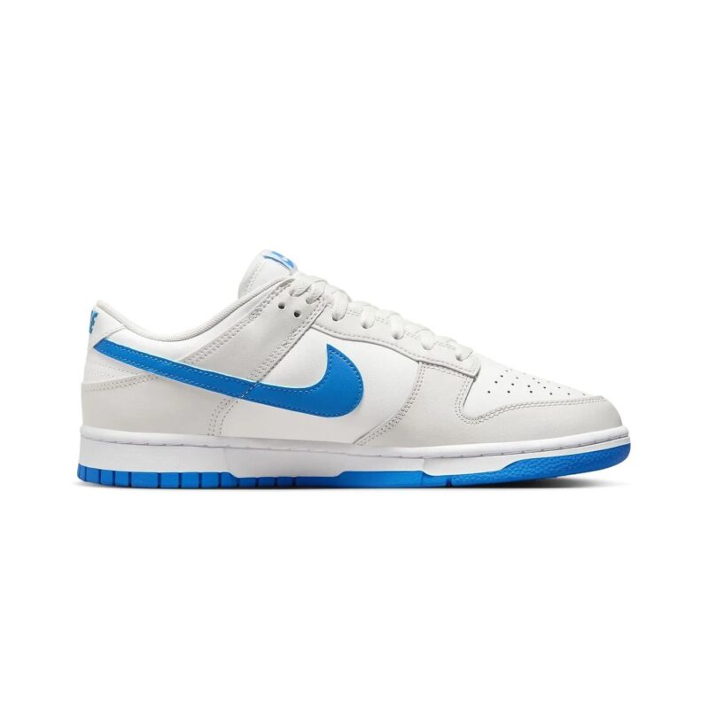 Mens Nike Dunk Low Retro Summit White/Photo Blue (Dv0831 108)