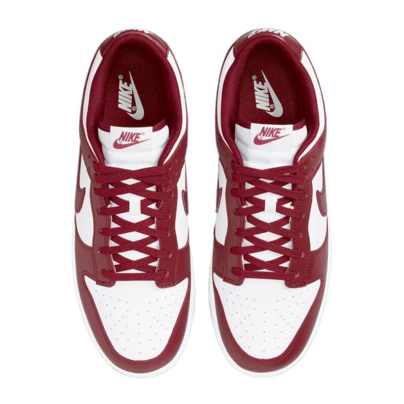 Mens Nike Dunk Low Retro Team Red/Team Red-White (Dd1391 601)