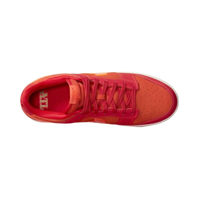 Mens Nike Dunk Low University Red/Bright Crimson (Fd0724 657)