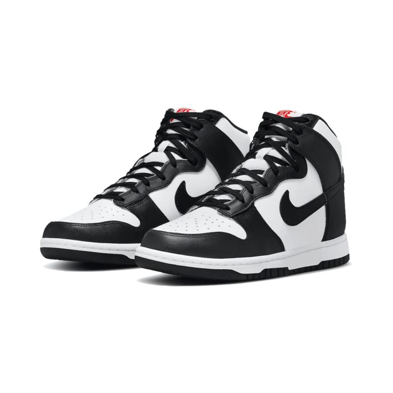 Nike Dunk High Gs Black White