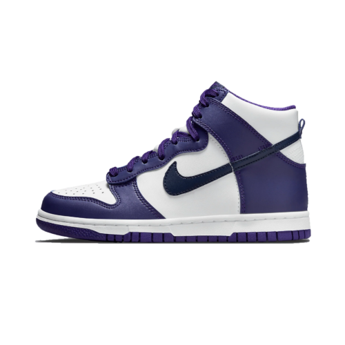 Nike Dunk High Gs Purple Midnight Navy