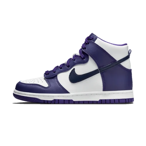 Nike Dunk High Gs Purple Midnight Navy