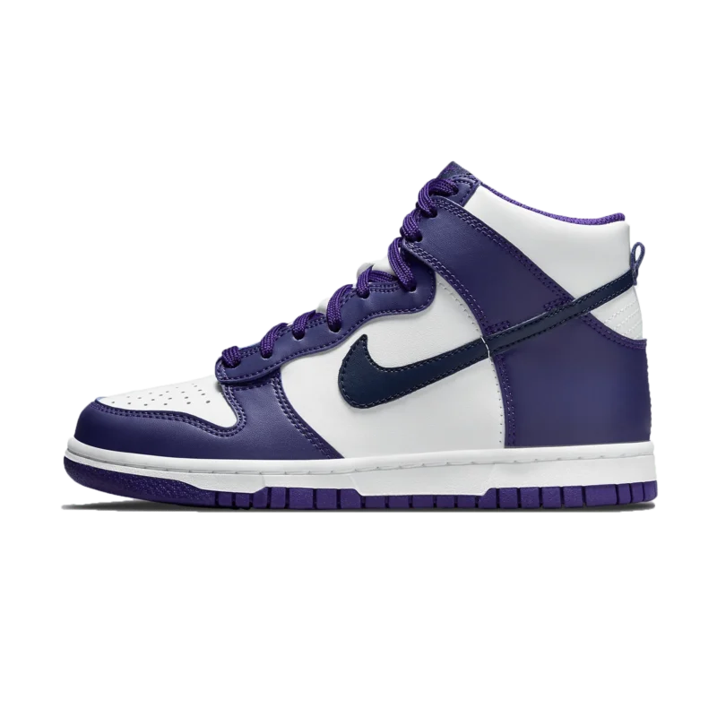 Nike Dunk High Gs Purple Midnight Navy