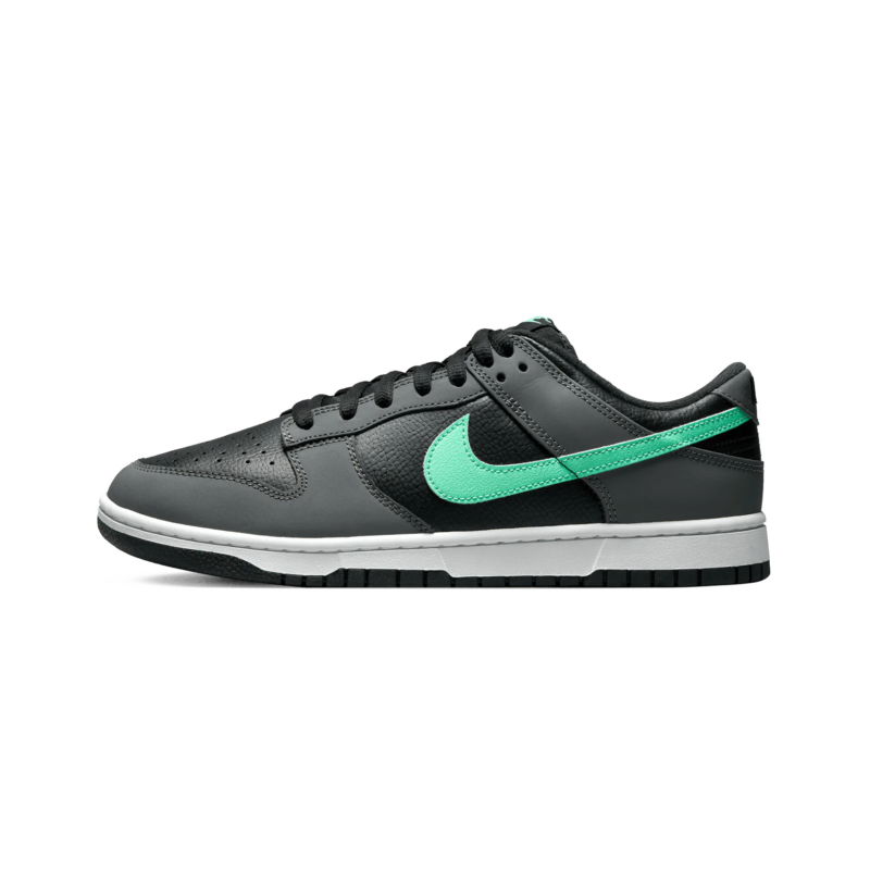 Nike Dunk Low Black Green Glow