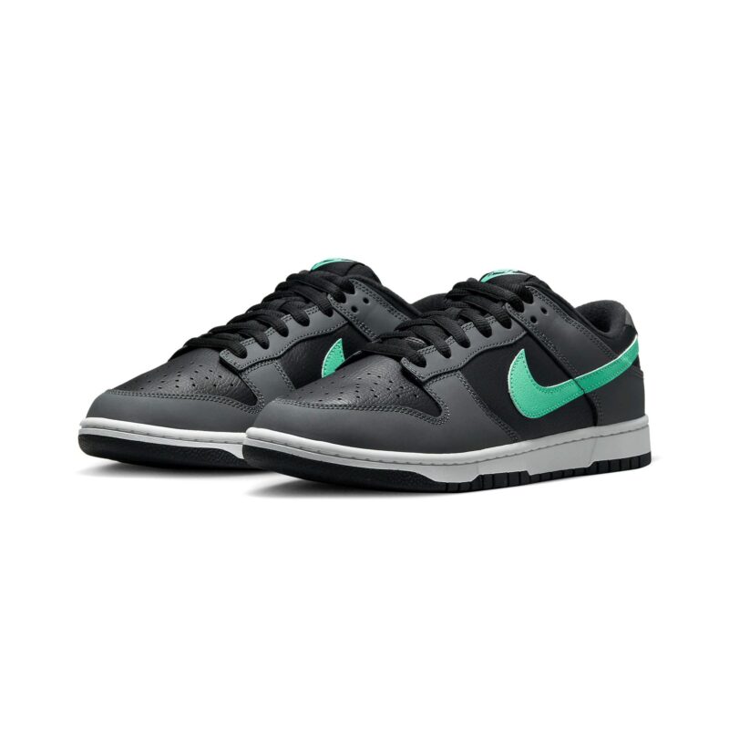 Nike Dunk Low Black Green Glow