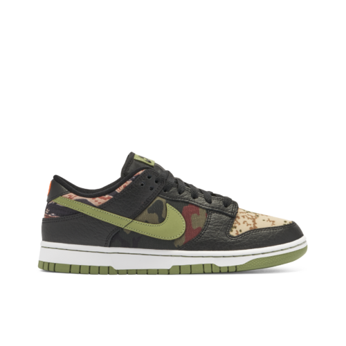 Nike Dunk Low Crazy Camo Oil Green DH0957-001