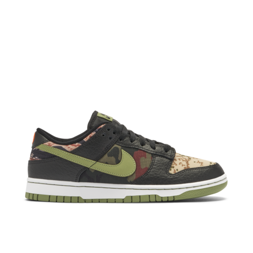 Nike Dunk Low Crazy Camo Oil Green DH0957-001