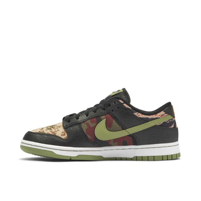 Nike Dunk Low Crazy Camo Oil Green DH0957-001