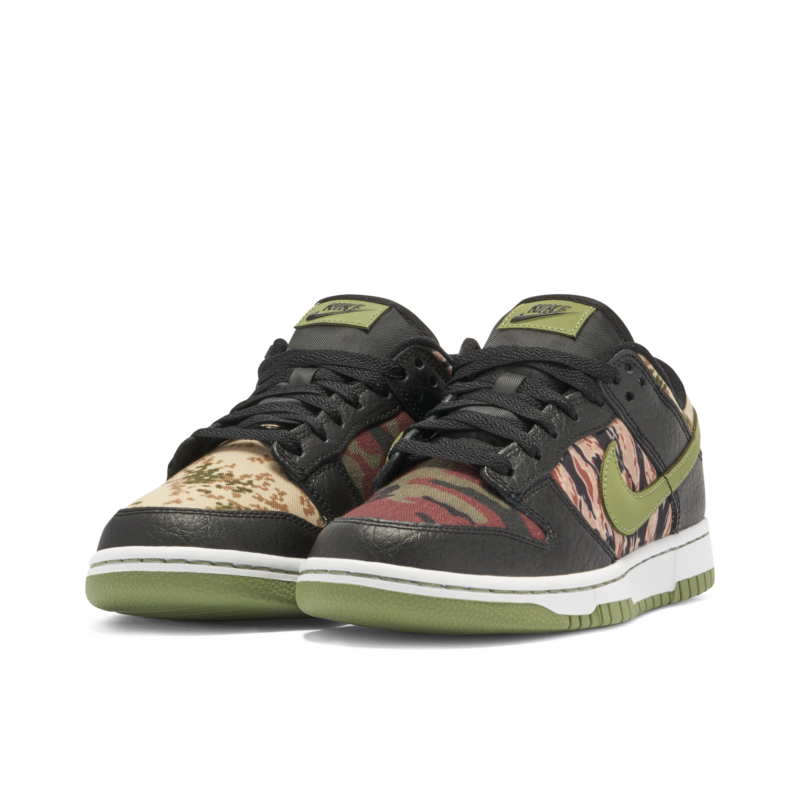 Nike Dunk Low Crazy Camo Oil Green DH0957-001