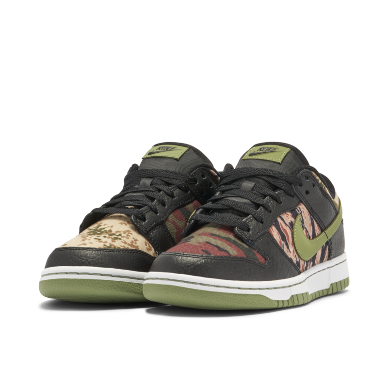 Nike Dunk Low Crazy Camo Oil Green DH0957-001