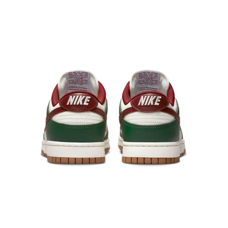 Nike Dunk Low Gorge Green Team Red