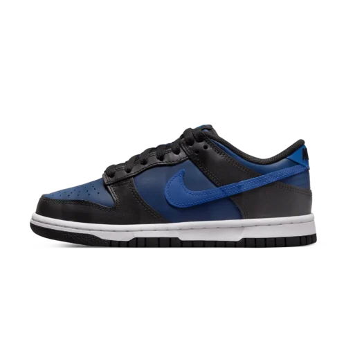 Nike Dunk Low Gs Black Midnight Navy