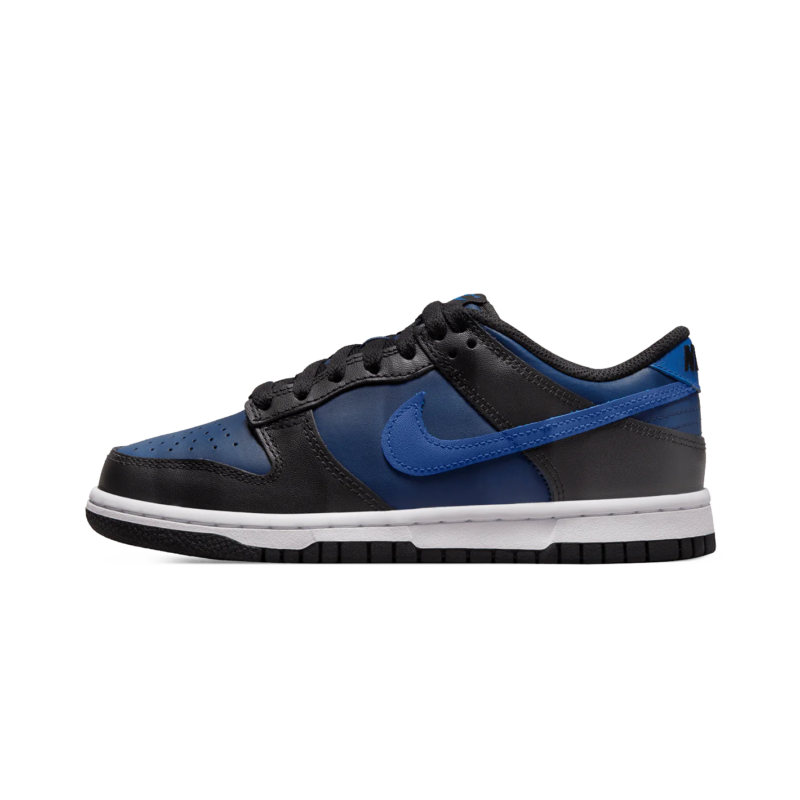 Nike Dunk Low Gs Black Midnight Navy