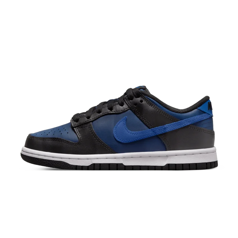 Nike Dunk Low Gs Black Midnight Navy