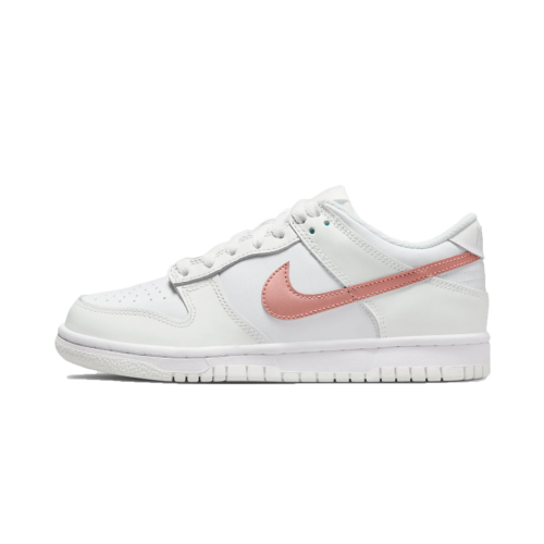 Nike Dunk Low Gs White Metallic Red Bronze