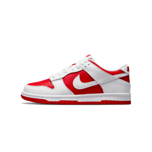 Nike Dunk Low Gs White University Red