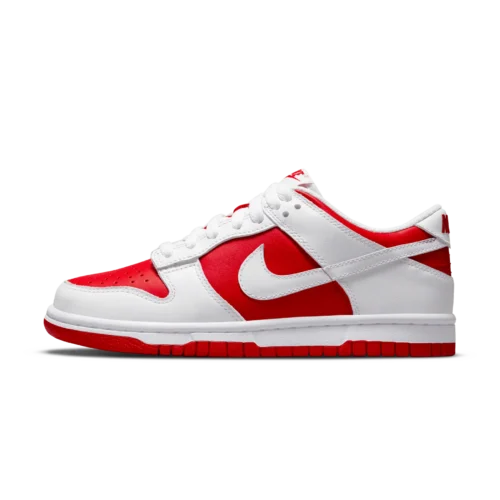 Nike Dunk Low Gs White University Red